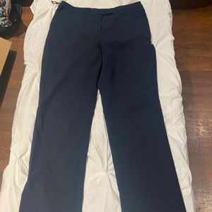 New York and Co size 2 stretch slacks, navy